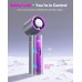 TwinFlow Portable Mini Fan with Ice Cooling Function, 199 Speed Adjustable Handheld Fan, Rechargeable Personal Fan with Digital Display, Quiet Desk Fan for Travel, Office, Outdoor, Summer,Grey TwinFlow Portable Mini Fan with Ice Cooling Function, 199 Speed Adjustable Handheld Fan, Rechargeable Personal Fan with Digital Display, Quiet Desk Fan for Travel, Office, Outdoor, Summer,Grey