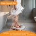 TwinFlow  Body Dryer Compact, 960W Full Body Dryer for After Shower with Cold/Hot Air & 2 Wind Speeds, Step-on Switch, Foot Dryer for Bathroom, Waterproof, 11.8 × 11.4 inch, White