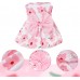 TwinFlow Floral Dog Dress Cute Dog Skirt Pet Dress Summer Pet Clothes for Puppy Small Cats