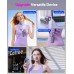 TwinFlow Portable Mini Fan with Ice Cooling Function, 199 Speed Adjustable Handheld Fan, Rechargeable Personal Fan with Digital Display, Quiet Desk Fan for Travel, Office, Outdoor, Summer,Grey TwinFlow Portable Mini Fan with Ice Cooling Function, 199 Speed Adjustable Handheld Fan, Rechargeable Personal Fan with Digital Display, Quiet Desk Fan for Travel, Office, Outdoor, Summer,Grey