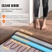 TwinFlow  Electric Radiant Floor Heating System, 20 Sq.ft Electric Heated Floor Mats for Bathroom, Includes Programmable Thermostat, Heat Mat, Installation Monitor, and Temperature Sensors
