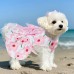 TwinFlow Floral Dog Dress Cute Dog Skirt Pet Dress Summer Pet Clothes for Puppy Small Cats